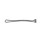 Art. 51 Fermaglio con goccia - n. 7 - mm 59 - Liscio Nero Cartino da 24 pezzi - Scatola in Cartone e PVC da 12 Cartini