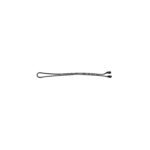 Item 91 Hair Grip - Ball Pointed - n. 7 - mm 59 - Plain Black Cardboard Box of 500 gr