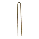Item 193 Knurled Hair Pin - mm 72 - Brown Polystyrene Box of 250 gr