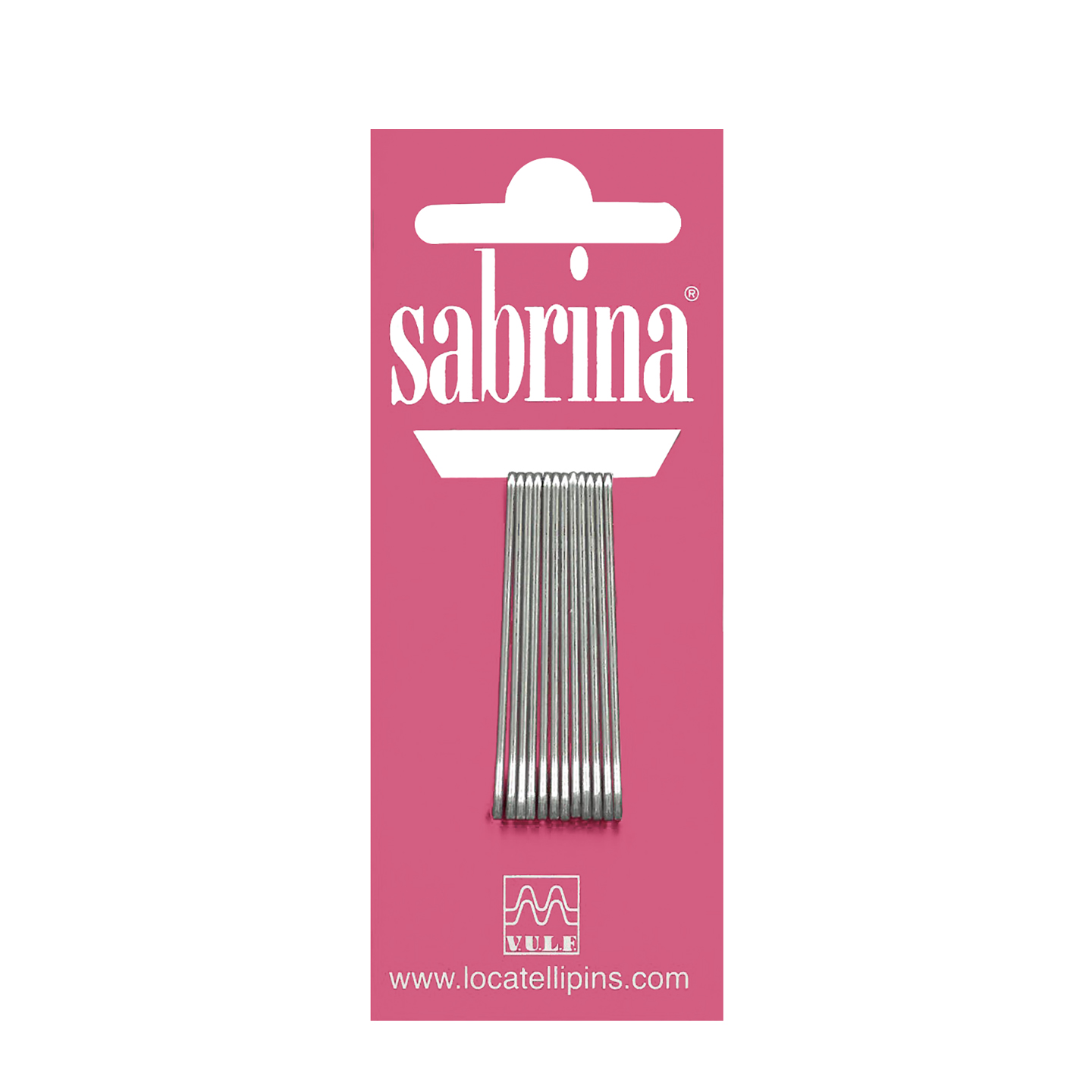 000000000000212 Item 212 Hair Grip - Ball Pointed - n. 4 - mm 40 - Plain Grey Card of 12 pcs - Cardboard and Polyethylene Box of 72 Cards - Image 1