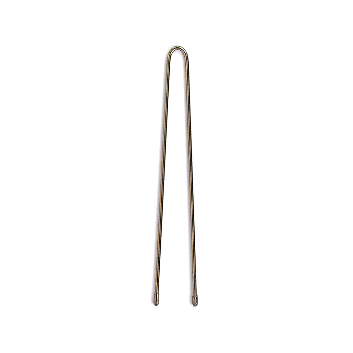 000000000000230 Art. 230 Forcella "Comune" con goccia - n. 36 - mm 75 - Liscio Ottonato Scatola in Polistirolo da 250 gr - immagine 1