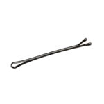 Art. 270 Fermaglio con goccia "Extra Forte" - mm 57 - Liscio Nero Scatola in Polistirolo da 250 gr