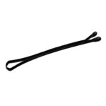 Art. 274 Fermaglio con goccia "Extra Forte" - mm 64 - Liscio Nero Scatola in Polistirolo da 250 gr