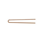 Item 342 Hair Pin "Strong" - n. 24 - mm 55 - Plain Brown Cardboard Box of 500 gr