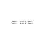 Art. 384 Forcina Invisibile - mm 50 - Ondato Biondo Blister appendibile da 40 pezzi - Scatola in Cartone da 24 Blister