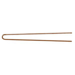 Item 479 Hair Pin "Strong" - n. 36 - mm 80 - Plain Brown Cardboard Box of 200 gr