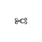 Art. 974 Uncinello n. 5,5 - Maschio+Femmina - Nichel Scatola in Cartone da 250 gr
