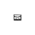 Art. 1081 Fibbia Panciotto - mm 20 - Nero Scatola in Cartone da 144 pezzi