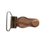 Art. 1091 Velvet Giarrettiera - Metallo + Gomma - mm 25 - Salmone Bustina da 24 pezzi - Scatola in Cartone da 12 Bustine
