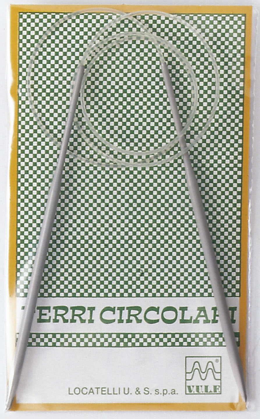 000000000001535 Item 1535 Circular Knitting Needles - Pearl Grey - cm 80 - n. 4 Polybag of 1 pc - Cardboard Box of 10 Polybags - Image 1