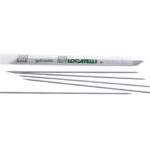 Art. 1556 Ferri Calza in Alluminio "Grinox" cm 22 - n. 3 Bustina da 5 pezzi - Scatola in Cartone da 10 Bustine