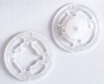 Art. 1998 Bottoni a Pressione in Nylon - mm 15 - Bianco Scatola in Polistirolo Trasparente da 100 coppie - Confezione in Cartone da 10 Scatole - immagine 2