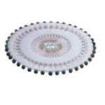 Art. 767/1 Spillino Testa Colorata - mm 29 - Nero Rosetta da 40 pezzi - Scatola in Cartone da 40 Rosette