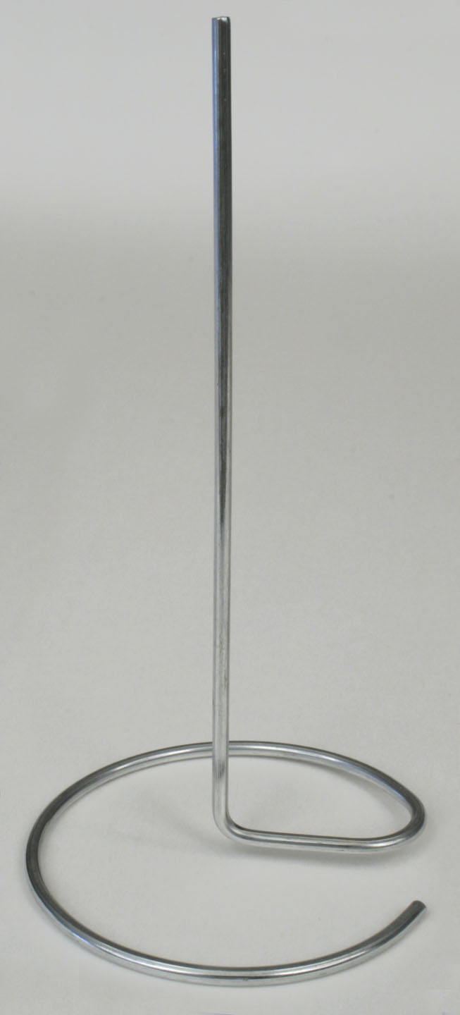 0000000000767_S Art. 767/S Supporto in Ferro Zincato per articoli 767 - 767/0 - 767/1 - Misura: base cm 7 - altezza cm 14 Confezione da 1 pezzo - immagine 1