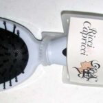 Item 160324 Professional Oval Pneumatic Hair Brush - Plastic Bristles - Sizes cm 24,5 x 7,5 - White 1 pc on Hangable Header Card - Cardboard Box of 12 pcs