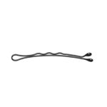 Art. 168 Fermaglio con goccia - n. 7 - mm 59 - Ondato Nero Cartino da 24 pezzi - Scatola in Cartone da 50 Cartini