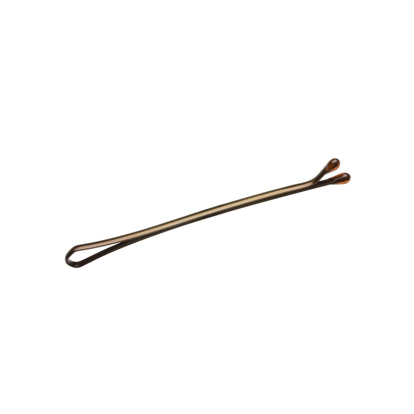000000000000180 Art. 180 Fermaglio con goccia - n. 5 - mm 48 - Liscio Biondo Cartino da 24 pezzi - Scatola in Cartone da 50 Cartini - immagine 1