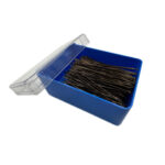 Item 283 Hair Pin - Ball Pointed - mm 75 - Plain Brown Polystyrene Box of 250 gr - Image 2