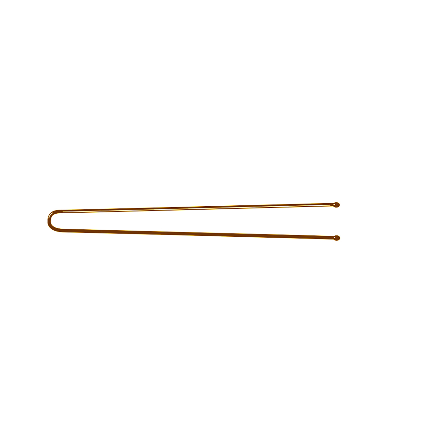 000000000000323 Item 323 Invisibles "Hair Set" - Ball Pointed - n. 27 - mm 56 - Plain Brown Cardboard Box of 500 gr - Image 1