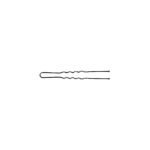 Item 330 Invisibles "Hair Set" - Ball Pointed - n. 27 - mm 56 - Waved Black Cardboard Box of 500 gr