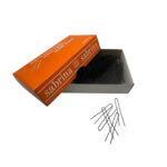 Item 336 Invisible Hair Pin "Extra Fine" - n. 24 - mm 49 - Waved Black Cardboard Box of 200 gr - Image 2