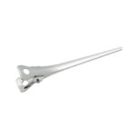 Item 470 Professional Aluminium Hair Clips with nail and spring - mm 55 Card of 24 pcs - Cardboard Box of 6 Cards