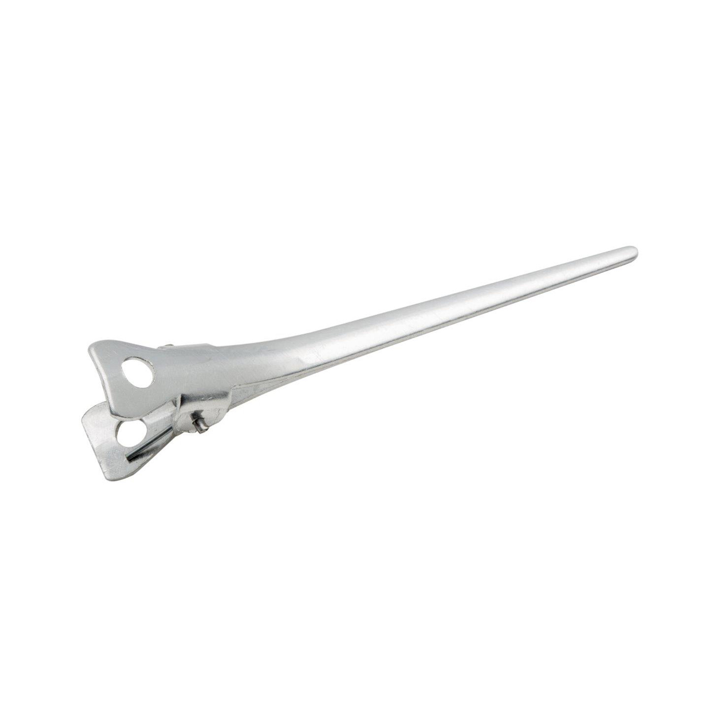 000000000000470 Art. 470 Becco di Cicogna in Alluminio professionale con chiodino e molla - mm 55 Cartino da 24 pezzi - Scatola in Cartone da 6 Cartini - immagine 1