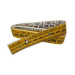 Item 2042 Tailor's Tape Measure "Suisse Model" - cm 150 - With 10 cm Stiff Stick - "First Quality" Cardboard Box of 12 pcs