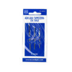 Item 2062/3 Wool Tapestry Needles - cm 7 - 6 - 5,5 - Round Point Polybag of 3 pcs - Cardboard Box of 20 Polybags