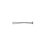 Art. 87 Fermaglio con goccia - n. 5 - mm 51 - Liscio Nero Scatola in Cartone da 500 gr