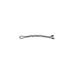 Art. 167 Fermaglio con goccia - n. 5 - mm 48 - Ondato Biondo Cartino da 24 pezzi - Scatola in Cartone da 50 Cartini