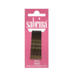 Art. 58 Fermaglio con goccia - n. 5 - mm 48 - Ondato Biondo Cartino da 12 pezzi - Scatola in Cartone e Polietilene da 72 Cartini