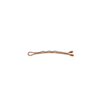 Art. 80 Fermaglio con goccia - n. 4 - mm 40 - Ondato Biondo Scatola in Cartone da 200 gr
