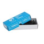 Item 89 Hair Grip - Ball Pointed - n. 5 - mm 51 - Waved Black Cardboard Box of 500 gr - Image 2