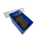 Item 191 Knurled Hair Pin - mm 53 - Brown Polystyrene Box of 250 gr - Image 2