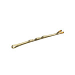Art. 250 Fermaglio con goccia - n. 5 - mm 51 - Ondato Ottonato Scatola in Cartone da 500 gr