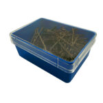 Item 264 Hair Grip - Ball Pointed - "Extra Strong" - mm 57 - Waved Brown Polystyrene Box of 250 gr - Image 2