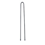 Item 278 Invisible Hair Pin - Ball pointed - mm 45 - Plain Black Polystyrene Box of 250 gr