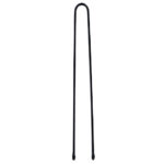 Art. 280 Forcina Invisibile con goccia - mm 56 - Liscio Nero Scatola in Polistirolo da 250 gr
