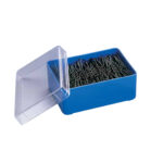Art. 284 Forcella "Comune" con goccia - n. 36 - mm 75 - Ondato Nero Scatola in Polistirolo da 250 gr - immagine 2