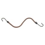 Art. 781 Elastico Professionale con Gancio - Marrone    Bustina "ROSY" da 4 pezzi - Scatola in Cartone e Polietilene da 36 Bustine