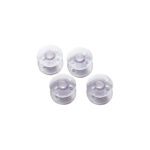 Item 2044 Sewing Machine Bobbins - Transparent Plastic - mm 20 Cardboard Box of 80 Boxes