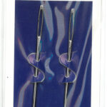 Item 2062 Wool Darning Needles - cm 7 - 1 pc Pointed - 1 pc Round Point  Polybag of 2 pcs - Cardboard Box of 20 Polybags