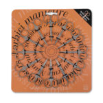 Art. 4051 Cartella Forbici Assortite per Manicure - 4 Pelle Punta curva, 4 Unghie Punta Curva, 4 Pelle Punta Dritta - Misura 3,5 pollici Cartella Appendibile da 12 pezzi